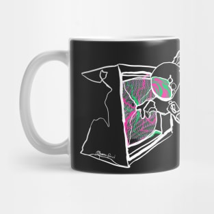 Single Line - Astro Dimensions (White) Mug